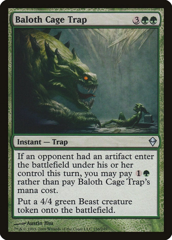 Image for Baloth Cage Trap (156) [Zendikar]