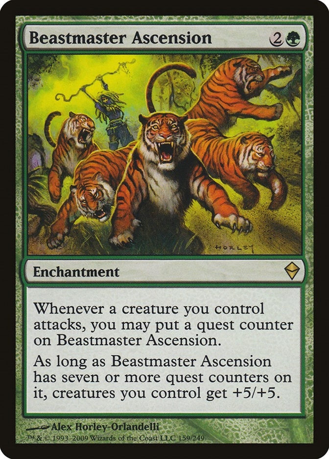 Image for Beastmaster Ascension (159) [Zendikar]
