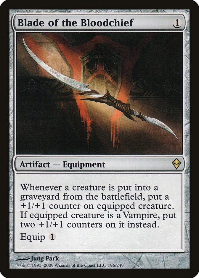 Image for Blade of the Bloodchief (196) [Zendikar]