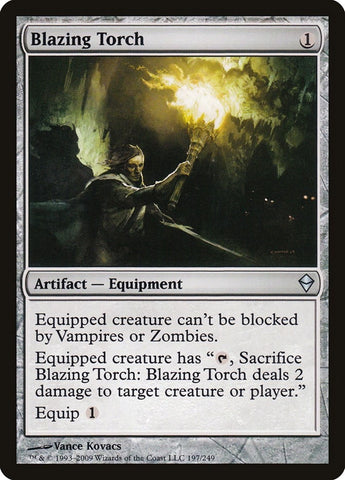 Image for Blazing Torch (197) [Zendikar]