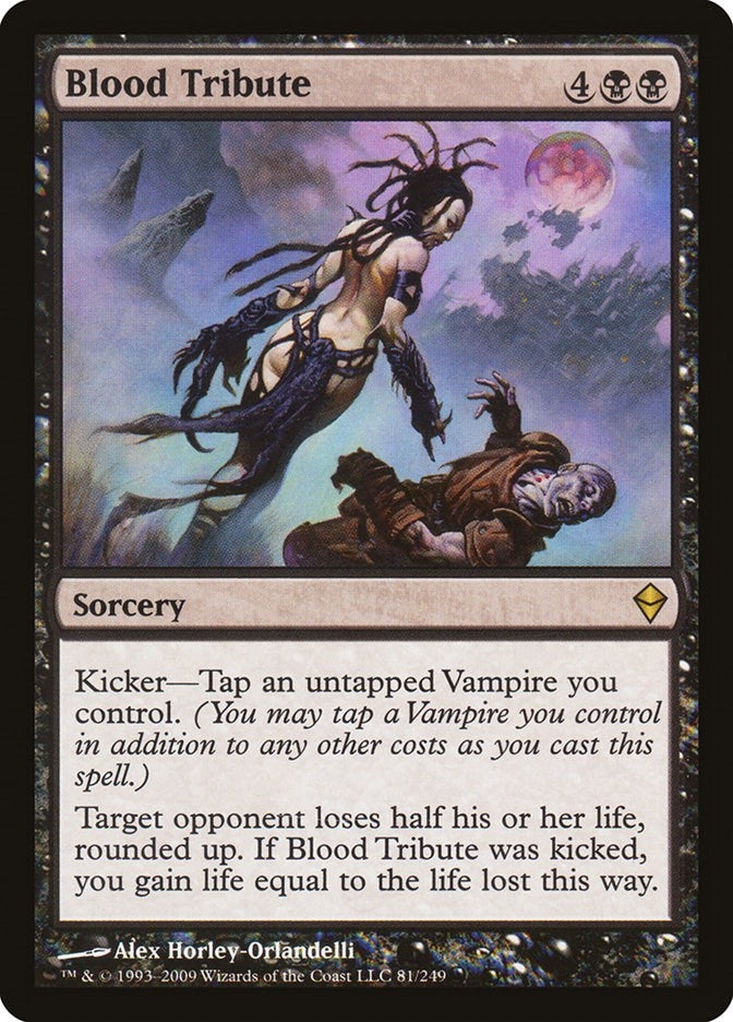 Image for Blood Tribute (81) [Zendikar]