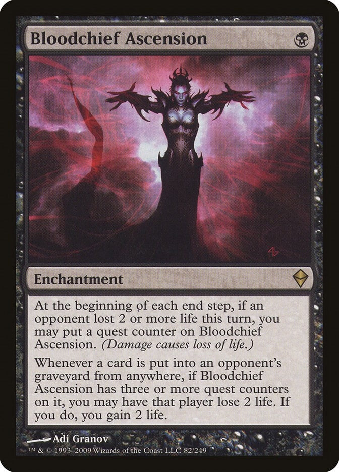 Image for Bloodchief Ascension (82) [Zendikar]