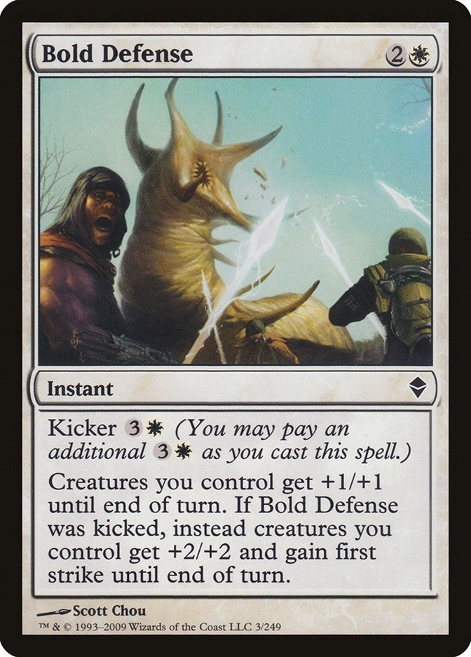 Image for Bold Defense (3) [Zendikar]