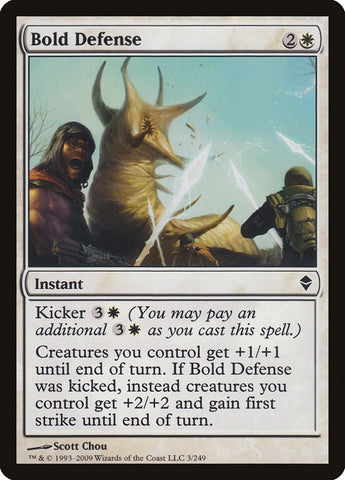 Image for Bold Defense (3) [Zendikar]