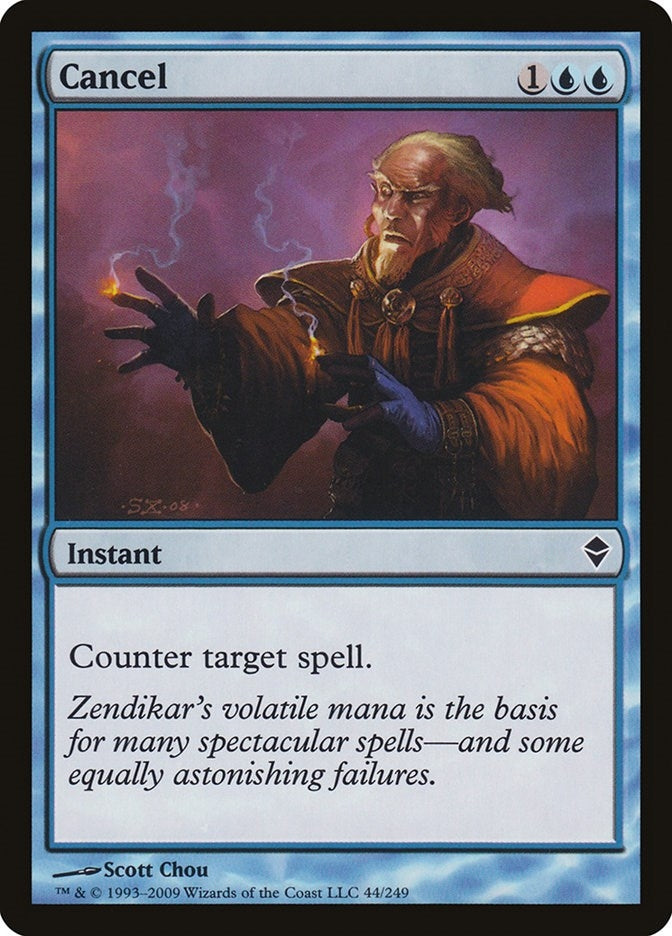 Image for Cancel (44) [Zendikar]