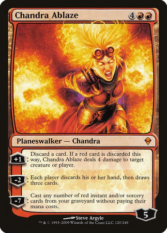 Image for Chandra Ablaze (120) [Zendikar]