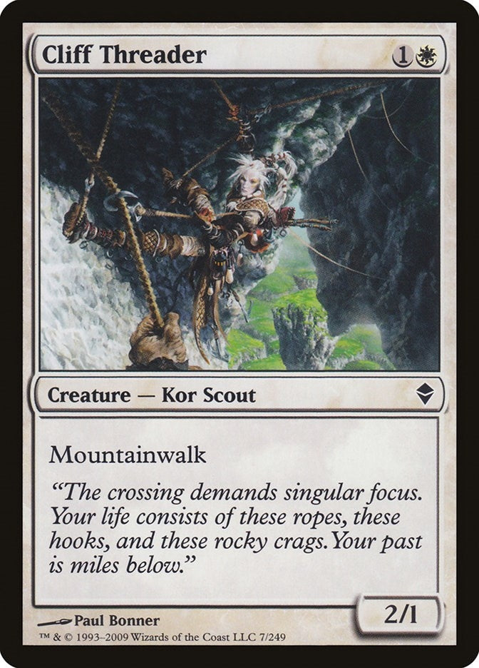 Image for Cliff Threader (7) [Zendikar]