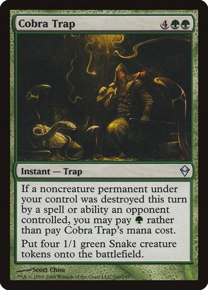 Image for Cobra Trap (160) [Zendikar]