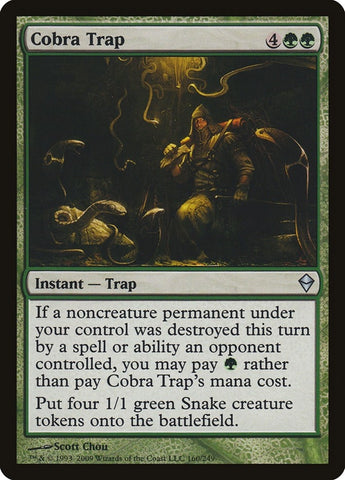 Image for Cobra Trap (160) [Zendikar]