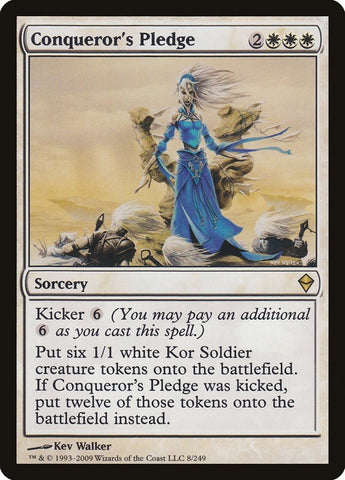Image for Conqueror's Pledge (8) [Zendikar]