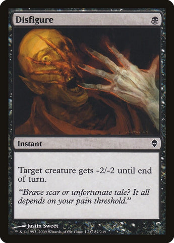 Image for Disfigure (87) [Zendikar]