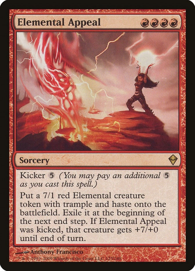 Image for Elemental Appeal (123) [Zendikar]