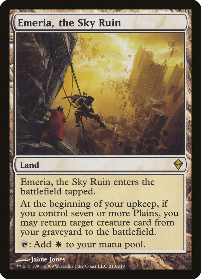 Image for Emeria, the Sky Ruin (213) [Zendikar]