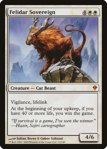 Image for Felidar Sovereign (12) [Zendikar]