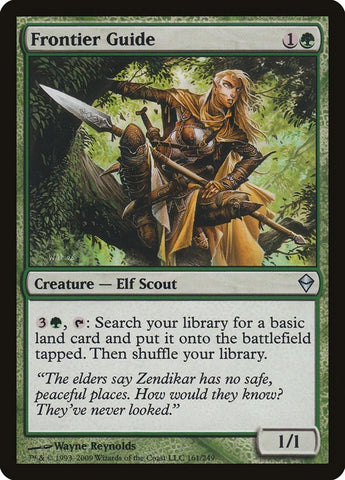 Image for Frontier Guide (161) [Zendikar]