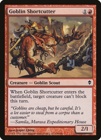Image for Goblin Shortcutter (128) [Zendikar]