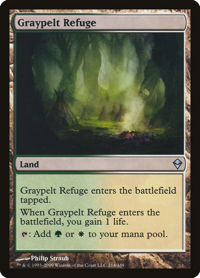 Image for Graypelt Refuge (214) [Zendikar]