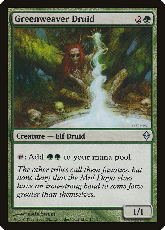 Image for Greenweaver Druid (164) [Zendikar]