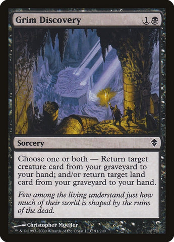 Image for Grim Discovery (91) [Zendikar]