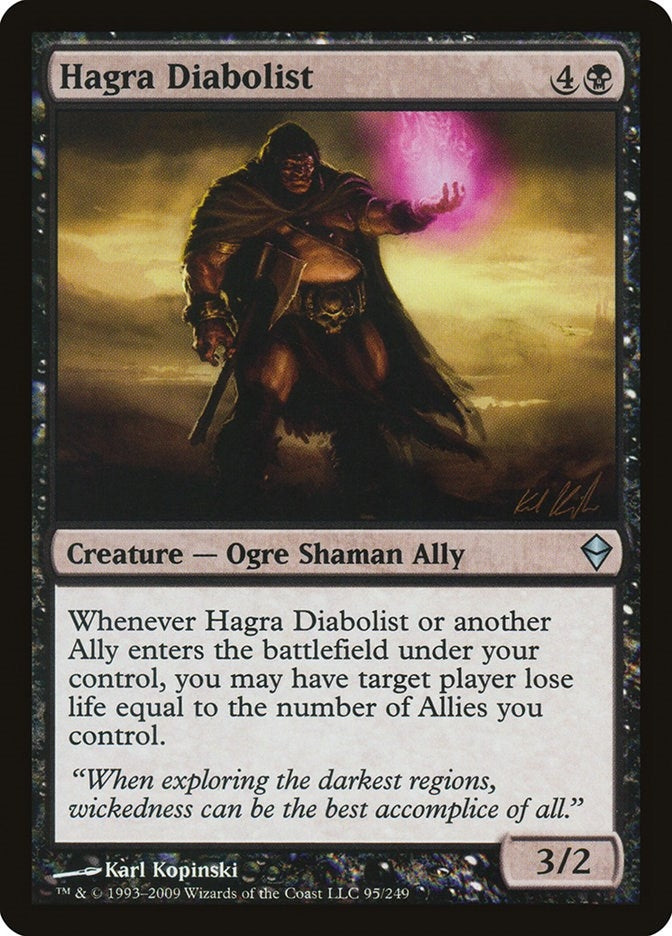 Image for Hagra Diabolist (95) [Zendikar]
