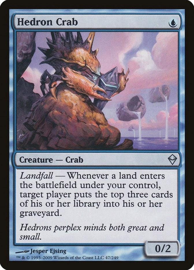 Image for Hedron Crab (47) [Zendikar]
