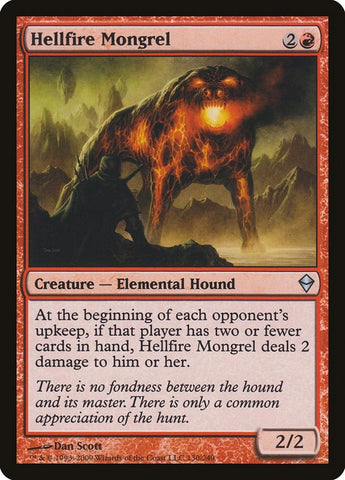 Image for Hellfire Mongrel (130) [Zendikar]