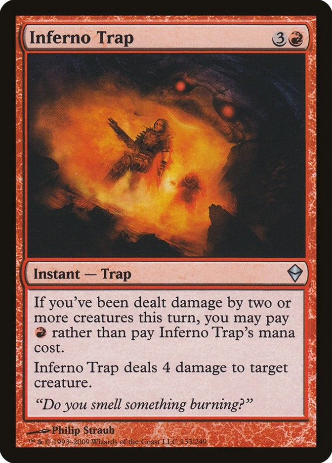 Image for Inferno Trap (133) [Zendikar]