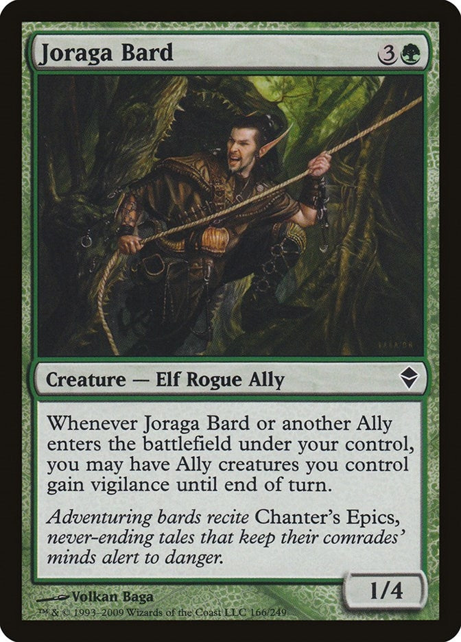 Image for Joraga Bard (166) [Zendikar]