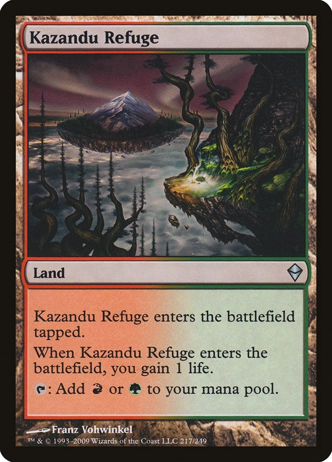 Image for Kazandu Refuge (217) [Zendikar]