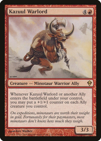 Image for Kazuul Warlord (134) [Zendikar]