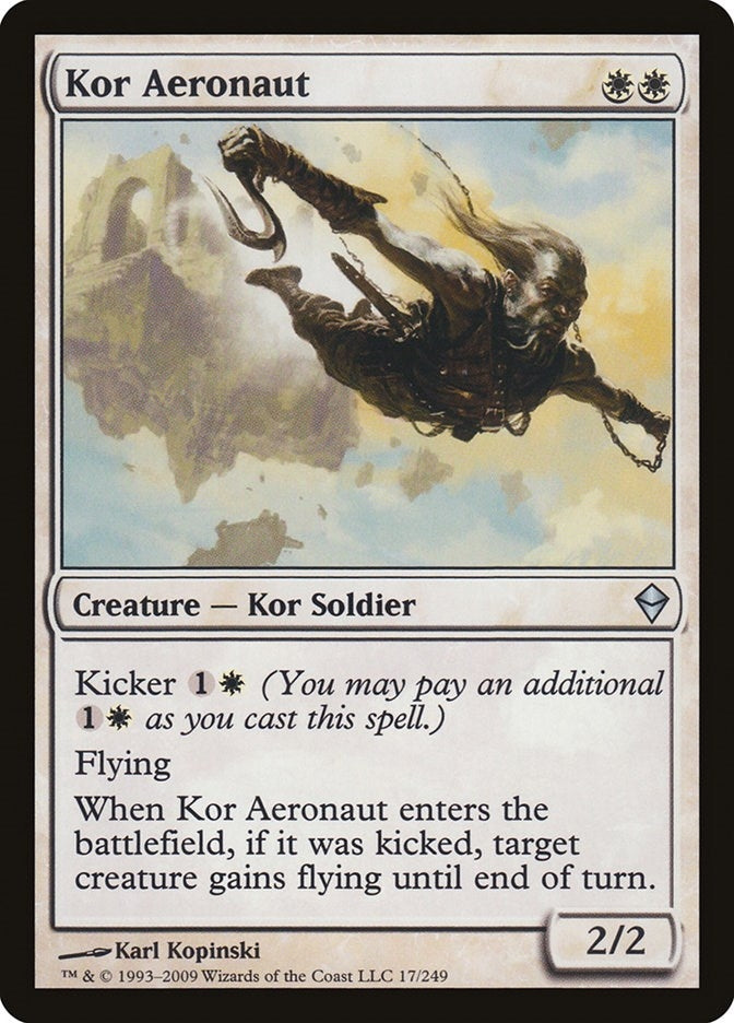 Image for Kor Aeronaut (17) [Zendikar]