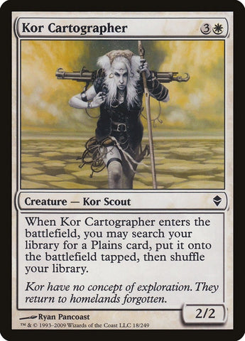 Image for Kor Cartographer (18) [Zendikar]