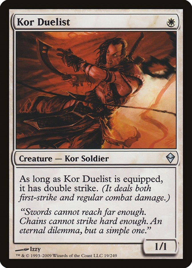 Image for Kor Duelist (19) [Zendikar]