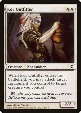Image for Kor Outfitter (21) [Zendikar]