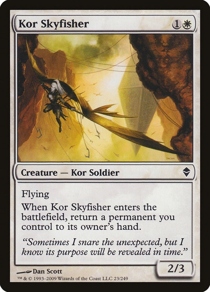 Image for Kor Skyfisher (23) [Zendikar]