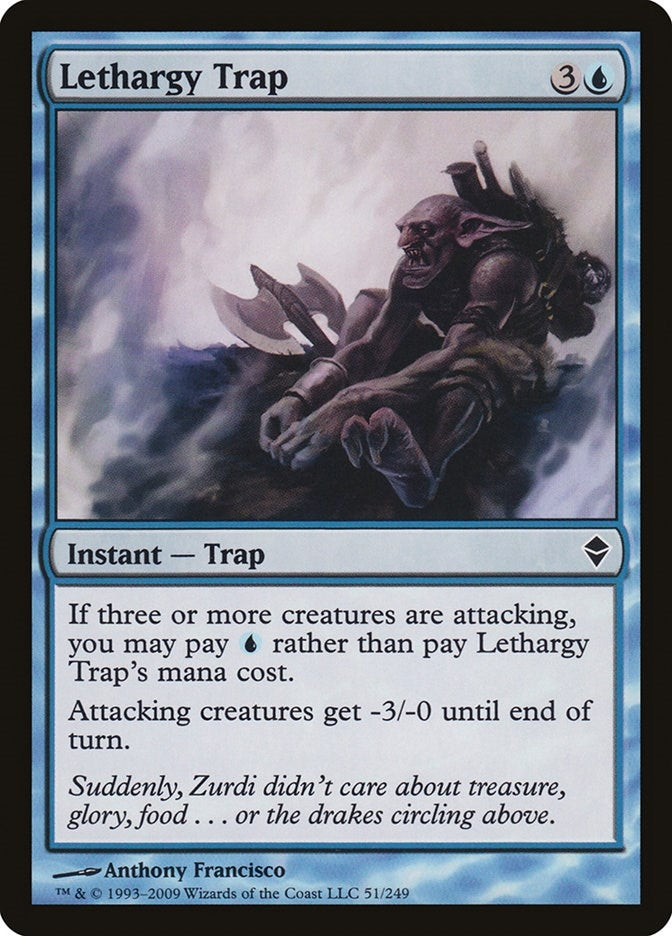 Image for Lethargy Trap (51) [Zendikar]