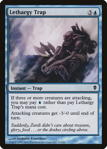 Image for Lethargy Trap (51) [Zendikar]