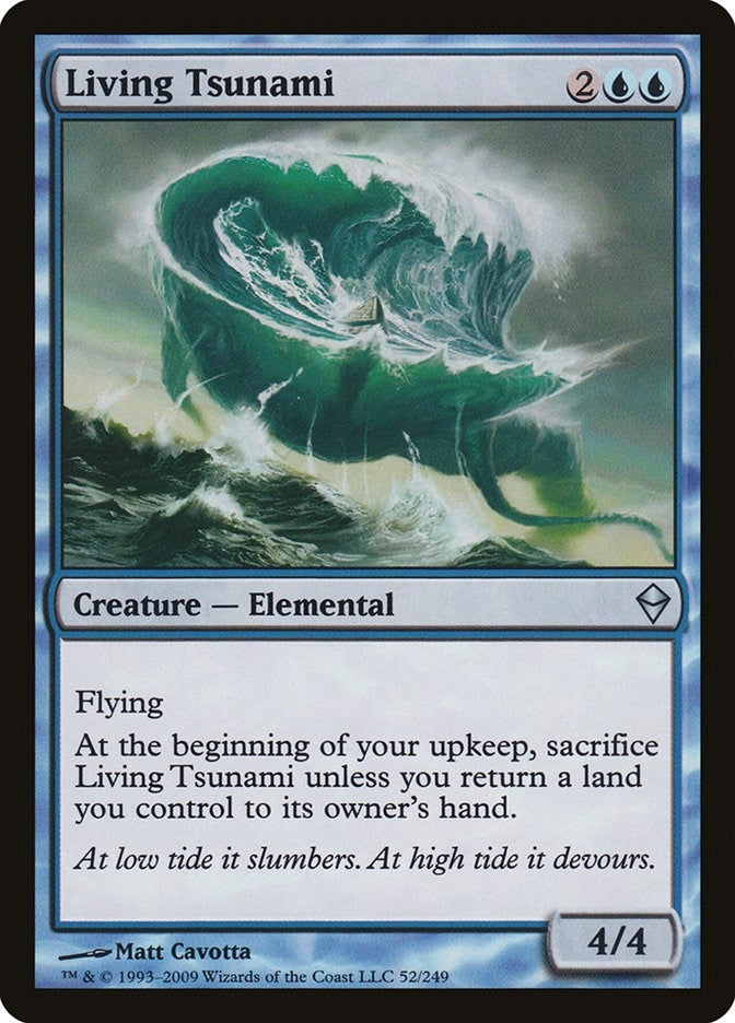 Image for Living Tsunami (52) [Zendikar]