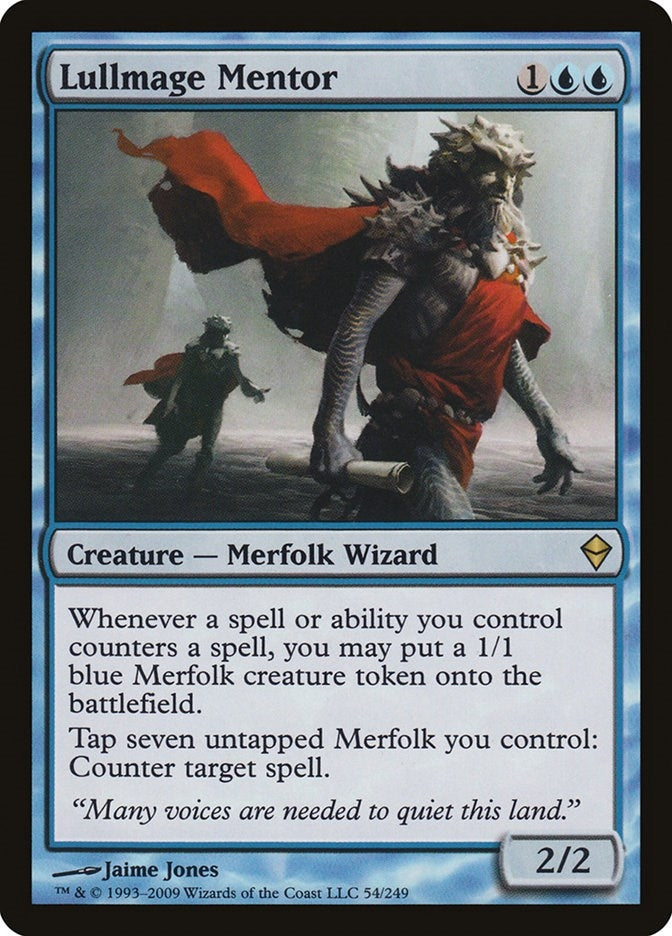 Image for Lullmage Mentor (54) [Zendikar]