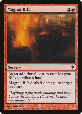 Image for Magma Rift (136) [Zendikar]
