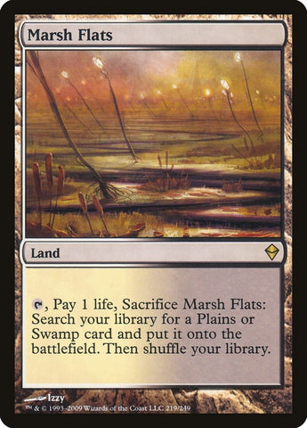 Image for Marsh Flats (219) [Zendikar]