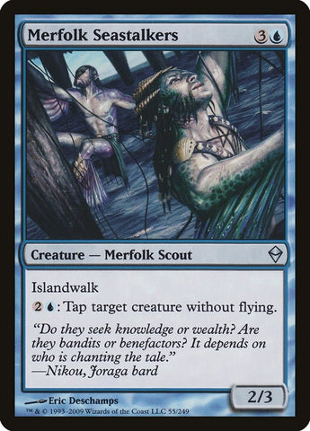 Image for Merfolk Seastalkers (55) [Zendikar]