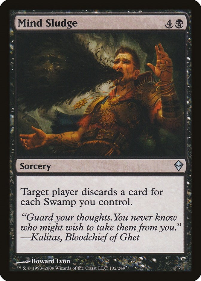 Image for Mind Sludge (102) [Zendikar]