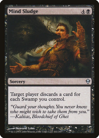 Image for Mind Sludge (102) [Zendikar]