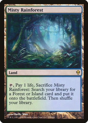 Image for Misty Rainforest (220) [Zendikar]