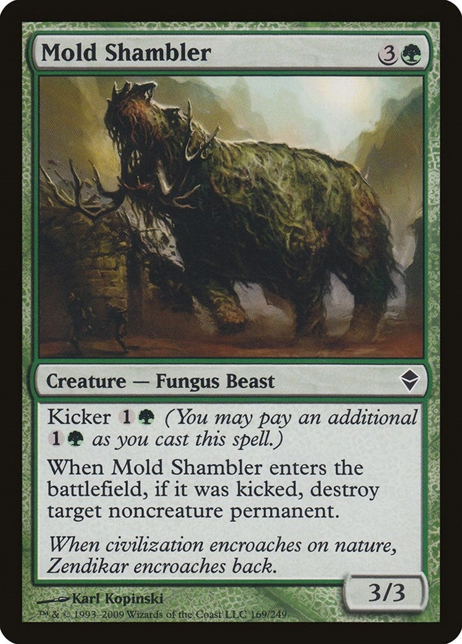 Image for Mold Shambler (169) [Zendikar]