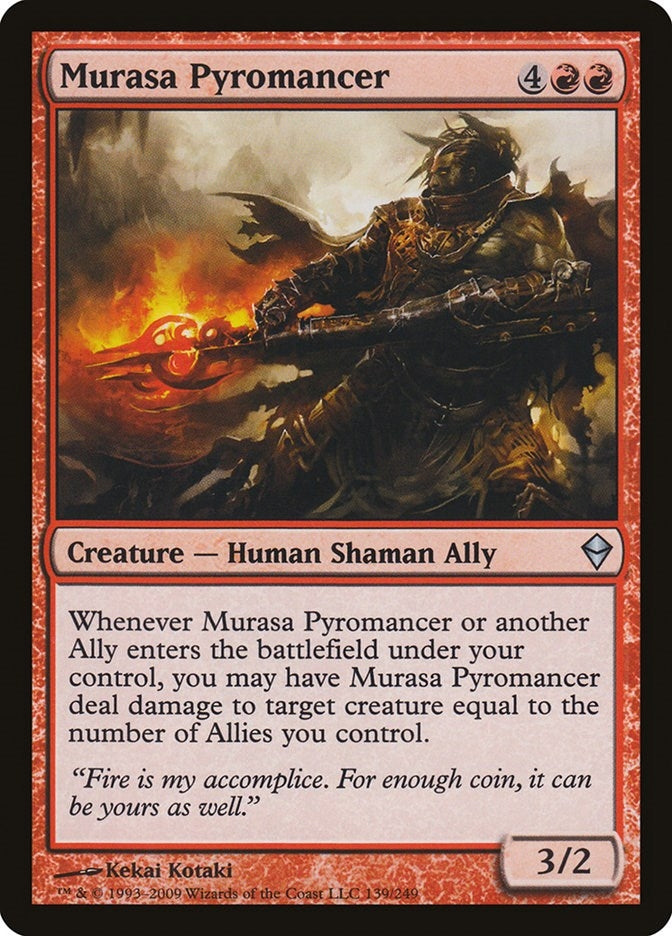 Image for Murasa Pyromancer (139) [Zendikar]