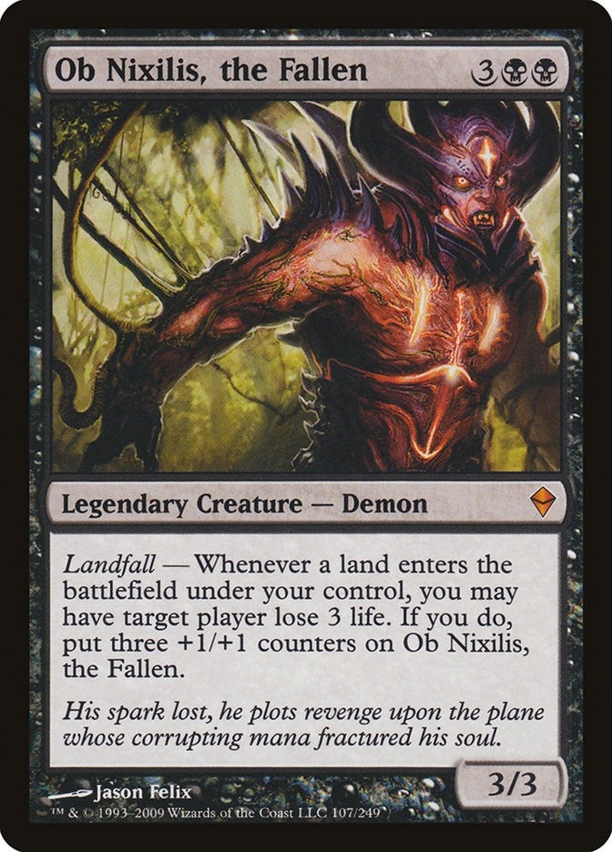 Image for Ob Nixilis, the Fallen (107) [Zendikar]