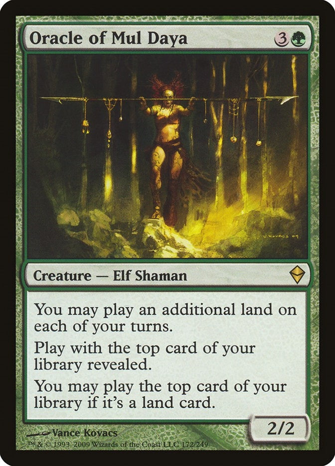Image for Oracle of Mul Daya (172) [Zendikar]