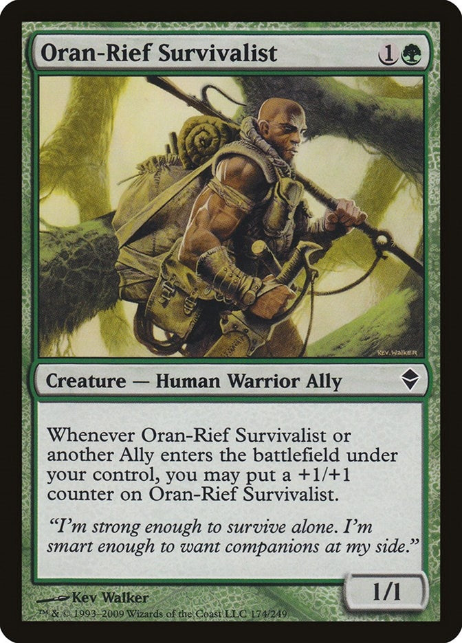 Image for Oran-Rief Survivalist (174) [Zendikar]